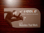 The back of my new business card